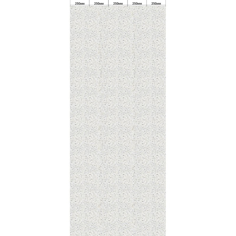 PVC panel with digital printing "Terazzo" background 2700x250x9 mm